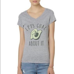 NWOT ‘Let’s Guac About It’ Graphic Tee 🥑